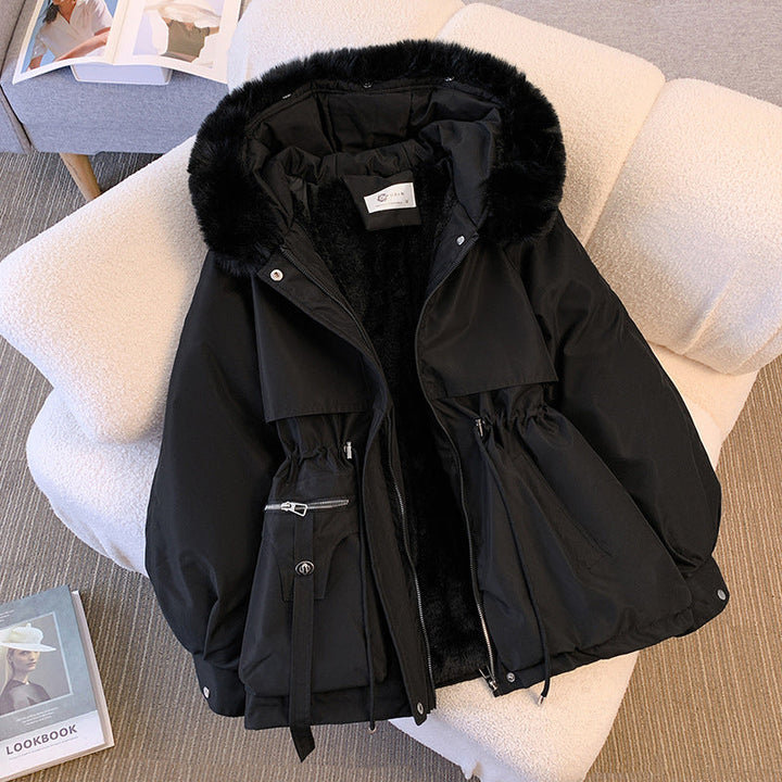 Francesca™ - Elegant winter coat with fur