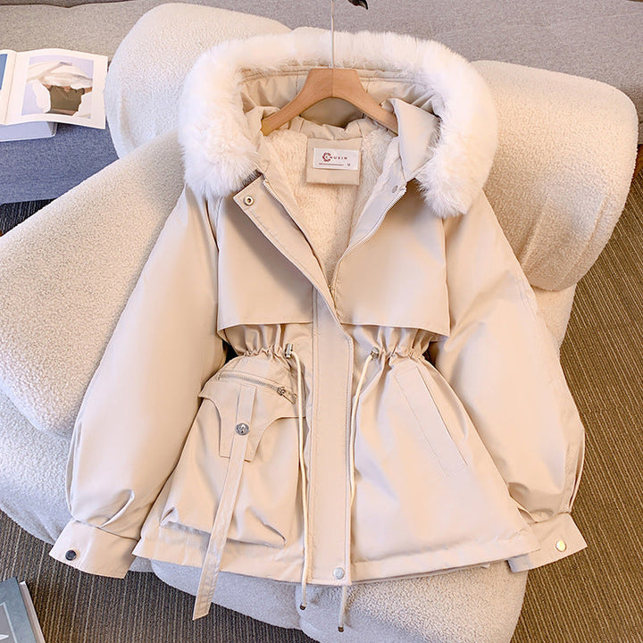 Francesca™ - Elegant winter coat with fur