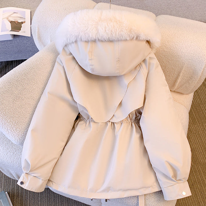 Francesca™ - Elegant winter coat with fur