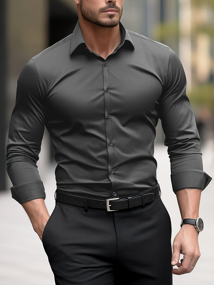 Mason | Classic Fit Tuxedo Shirt