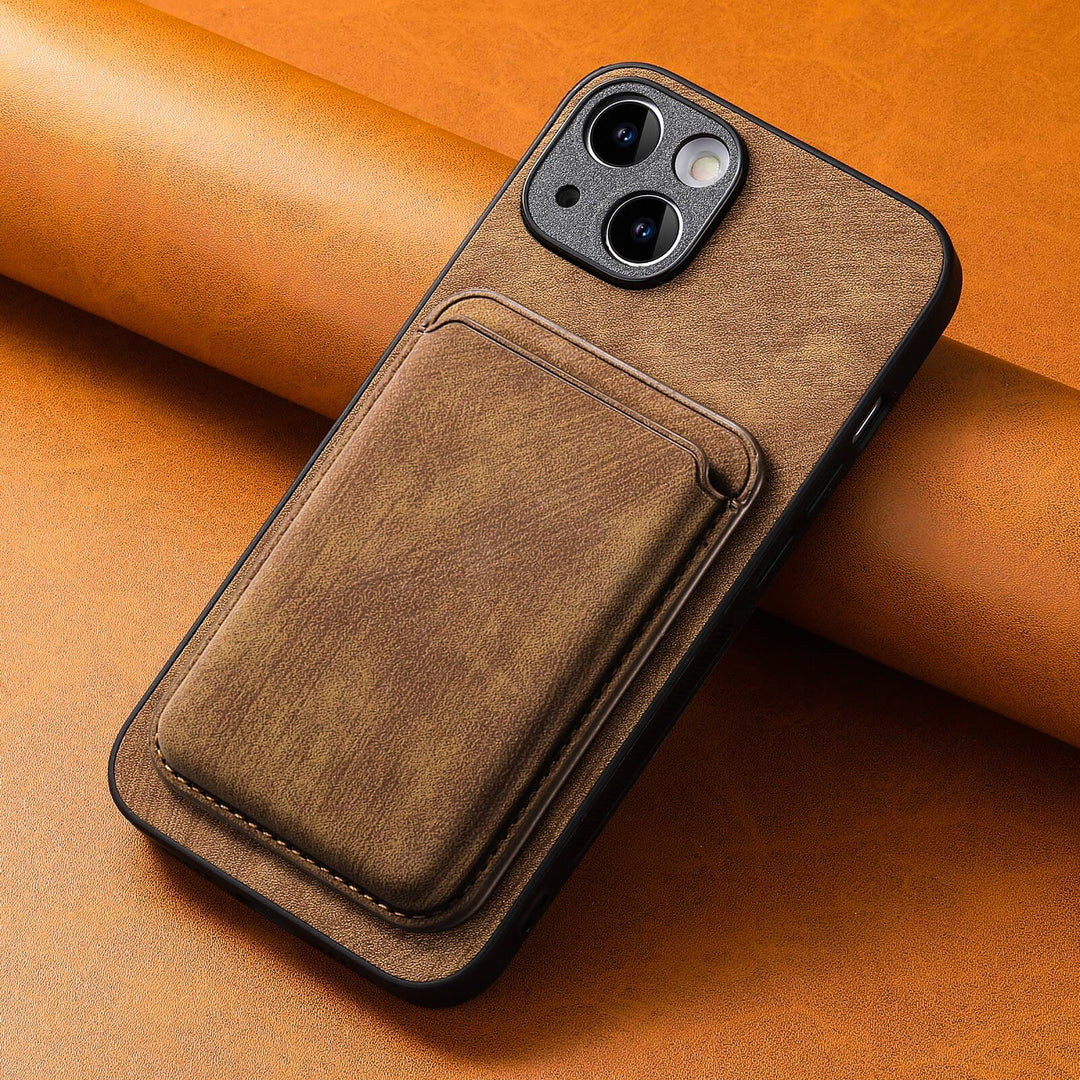 Brushed Leather iPhone Case