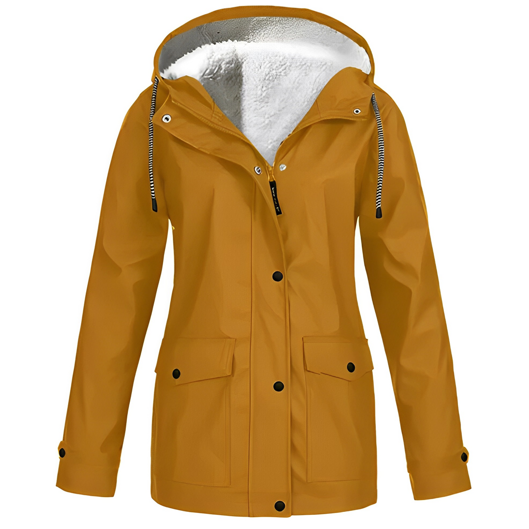 Aurora | Fleece-lined raincoat for women