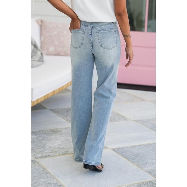 Christina™ | High Waist Vintage Straight Fit Tummy Control Jeans