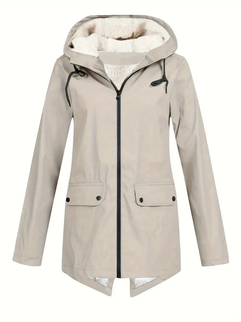 Eliana - Jacket with hood and zip