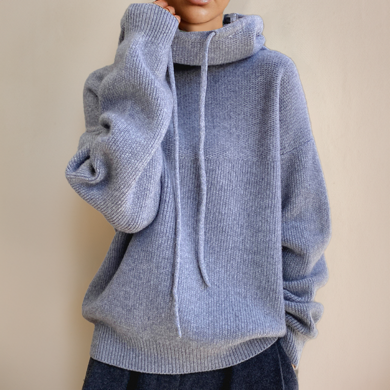 Louise | Knitted hoodie