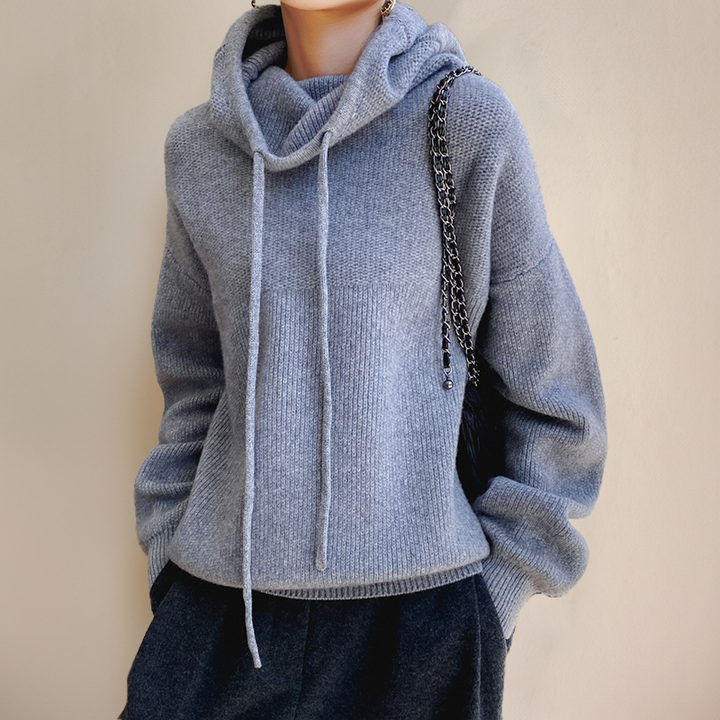 Louise | Knitted hoodie