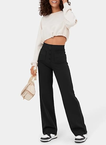 💥Sale 49% Off🔥 Casual High-Waisted Stretch Pants for Women