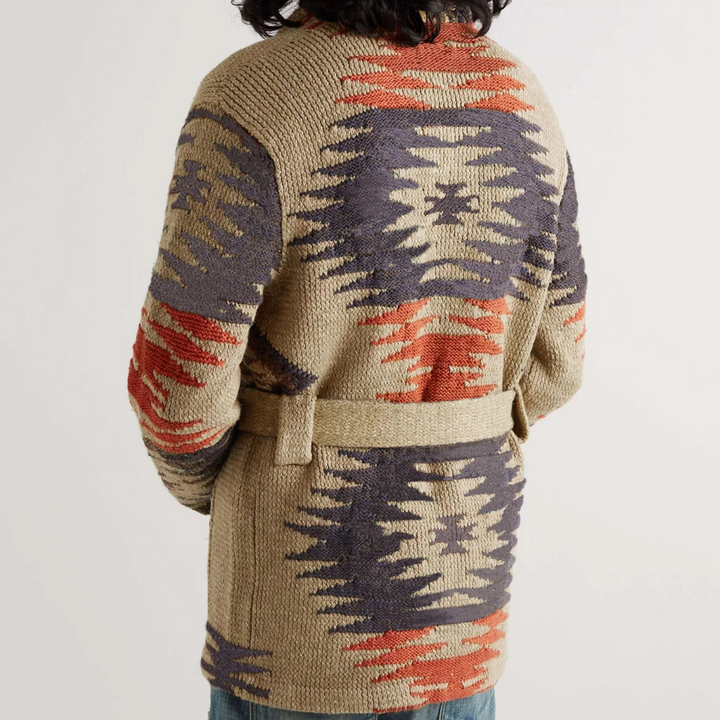 Sawyer - Jacquard Wool Cardigan