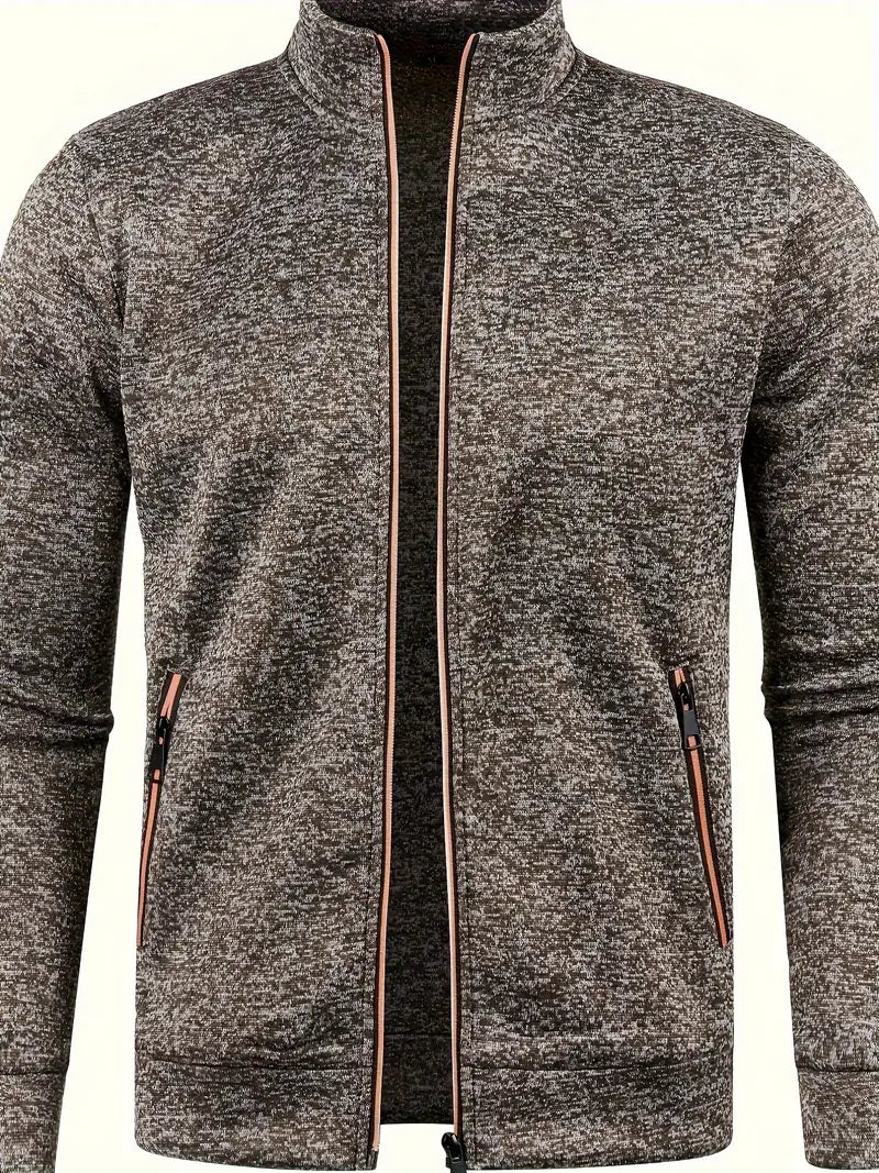 Andrew | Modern full zip cardigan