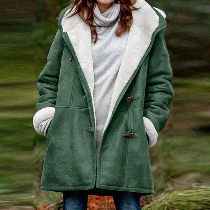 Avery™ | Hooded Cashmere Coat