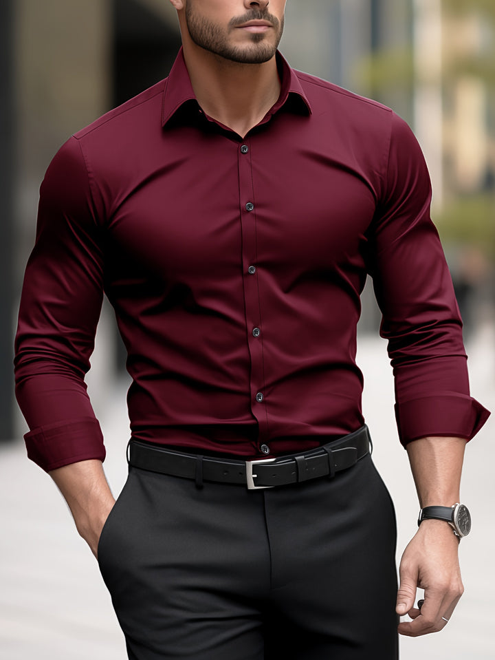 Mason | Classic Fit Tuxedo Shirt