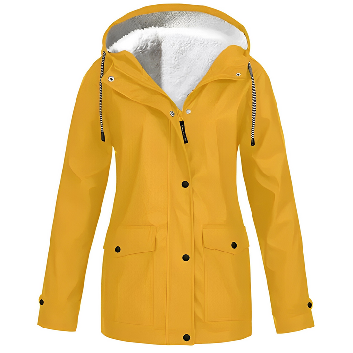 Aurora | Fleece-lined raincoat for women