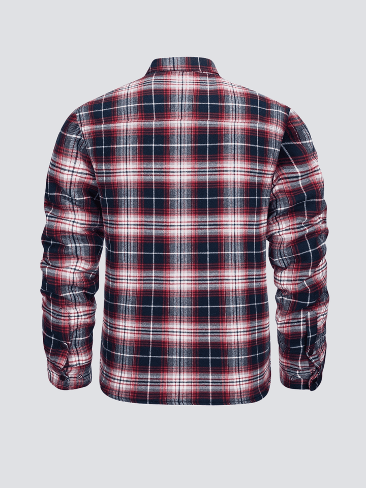 Joshua - Striped flannel jacket