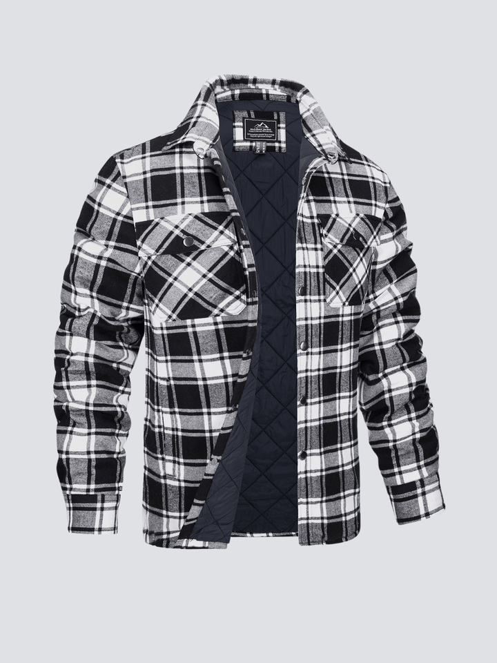 Joshua - Striped flannel jacket