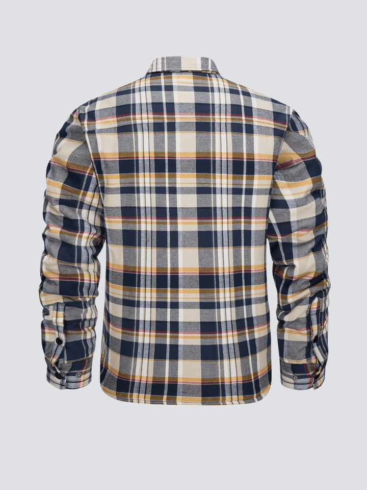 Joshua - Striped flannel jacket