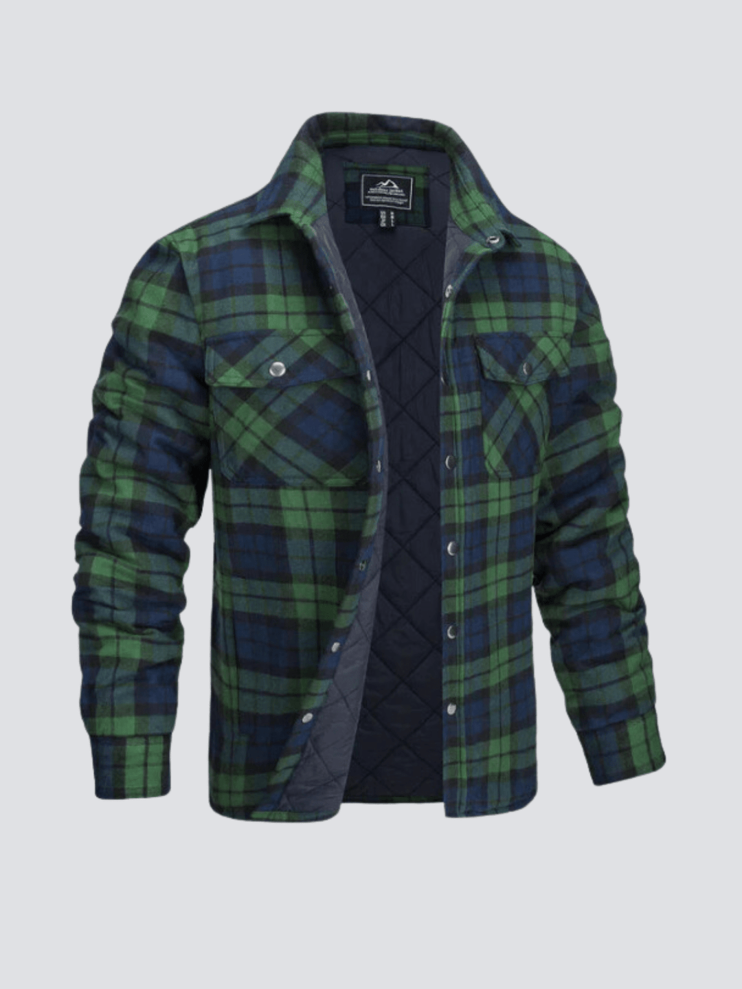 Joshua - Striped flannel jacket