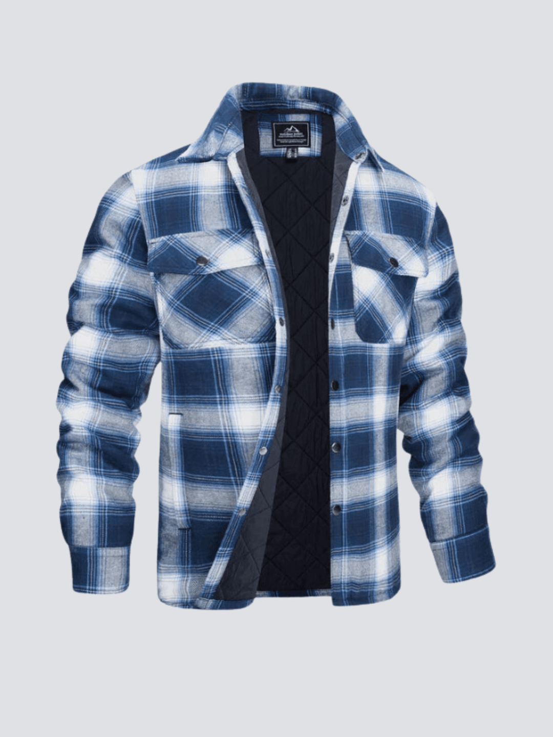 Joshua - Striped flannel jacket