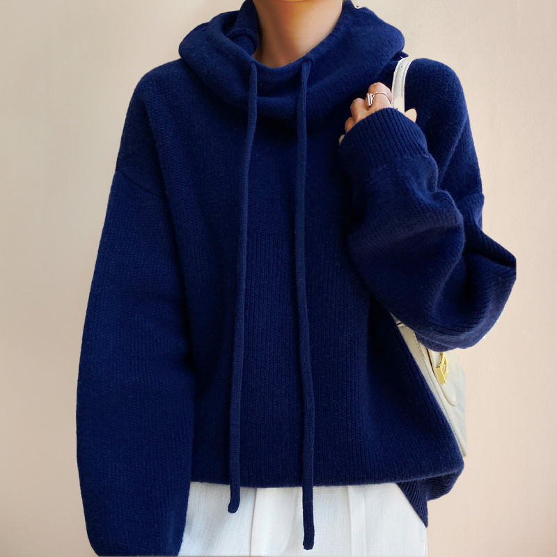 Louise | Knitted hoodie