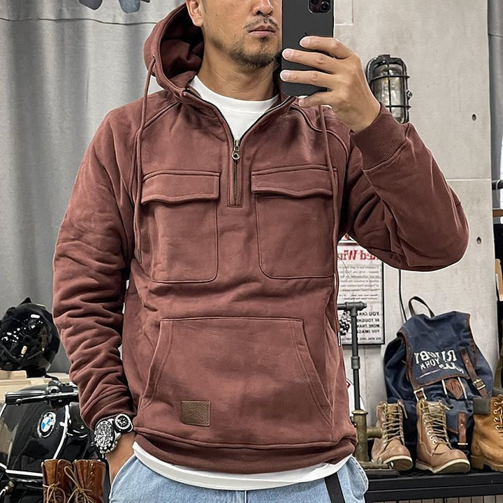 Brandon - Cozy Fall hoodie with zipper